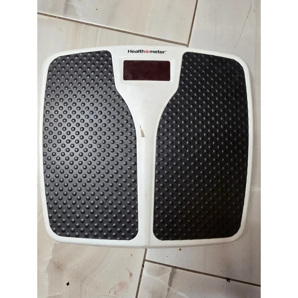 Health o meter Digital Bathroom Scale White Black Model HDR743DQ6-41-PS F3